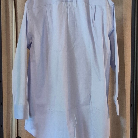 Charles Tyrwhitt Twill Men Dress Shirt color light Purple size 16 1/2in 33in - Picture 3 of 8